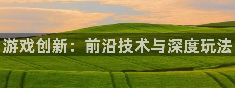 沐鸣2平台负责人：游戏创新：前沿技术与深度玩法