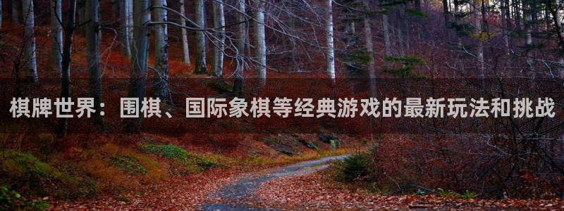沐鸣娱乐2手机版：棋牌世界：围棋、国际象棋等经典游戏的最新玩法和挑战