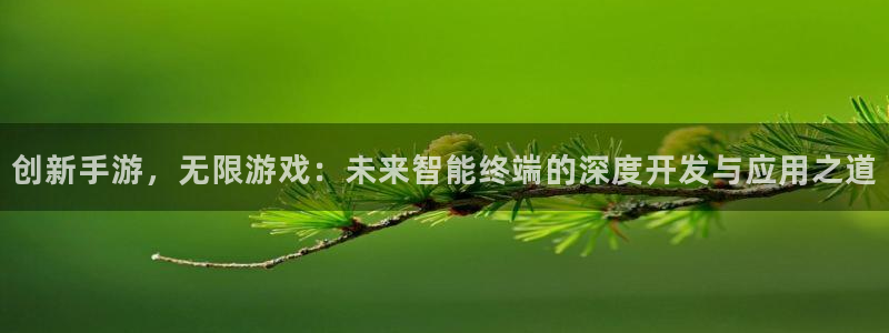 沐鸣2登录注册：创新手游，无限游戏：未来智能终端的深度开发与应用之道