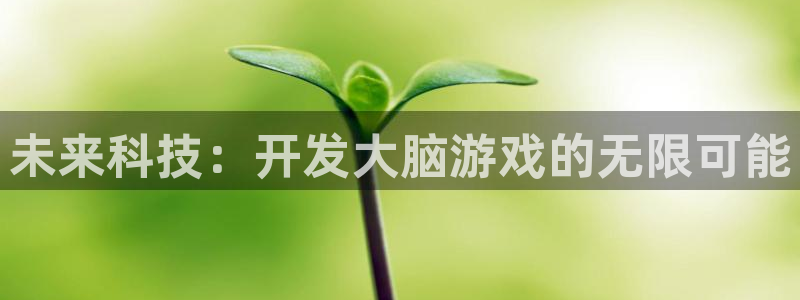 沐鸣娱乐2官网网址是什么：未来科技：开发大脑游戏的无限可能